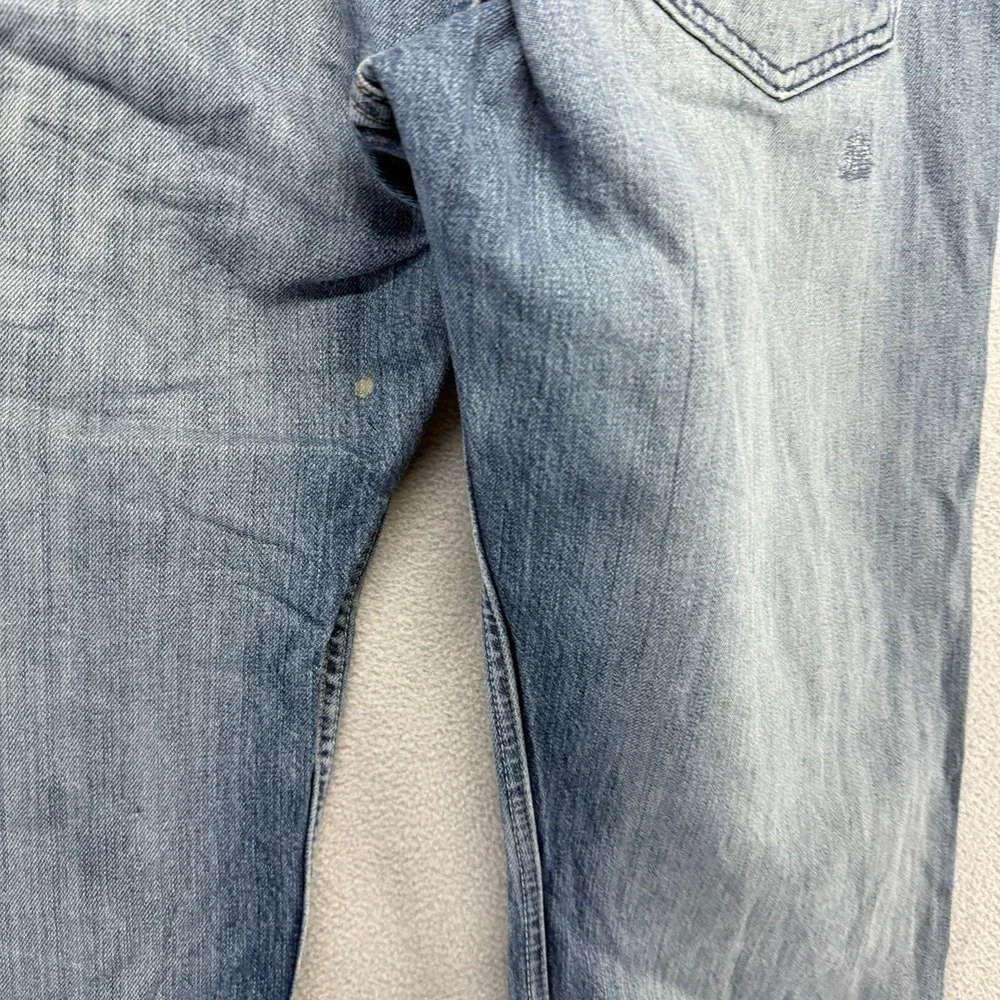 Vintage Levis Jeans Mens 33x34 Blue 501xx Straight Leg Distressed Denim y2k